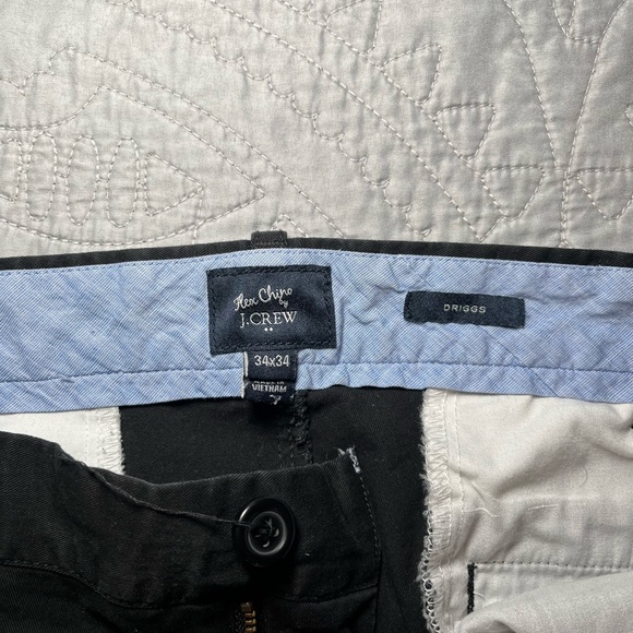 J. Crew factory black driggs fit chinos - Picture 3 of 5